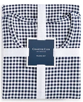 Charter Club Women's 2-Pc. Printed Long-Sleeve Packaged Pajamas Set, Created for Macy's