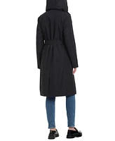 Kate Spade New York Women's Hooded Bibbed Raincoat