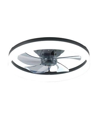 Simplie Fun Ceiling Fan With Lights Dimmable Led