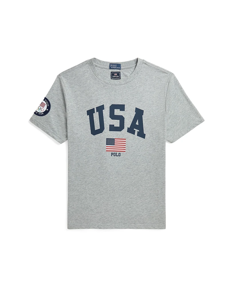 Polo Ralph Lauren Big Boys Team Usa Cotton Jersey Tee