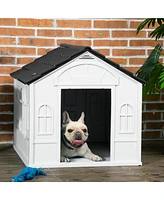 Streamdale Furniture Cozy and Stylish Small Dog House All-Weather Protection, Easy Assembly, Cute as a Button