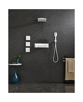 Concealed Installation Body Jet Shower Spa Square Massage Jets Spray Body Shower Body Spray 0002