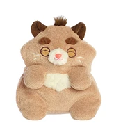 Aurora Small Siesta Mewmews Playful Plush Toy Brown 7"