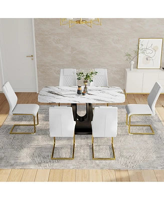 Ultra Modern Dining Table Glamour and Comfort for Your Space
