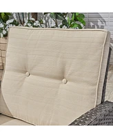 Modern 3-Seater Patio Sofa Stylish, Durable, Water-Resistant