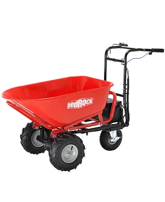 Simplie Fun Electric Utility Cart 48V28Ah 500W 500lbs Capacity