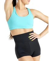 Capezio Plus Team Basics High Waisted Shorts