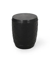 Streamdale Furniture Modern Lattice Side Table Minimalist Elegance and Functionality