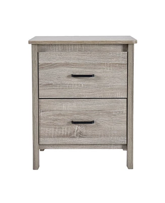 Simplie Fun Handsome Bedside Table Storage and Style for Your Bedroom