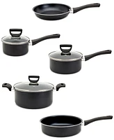 Basic Essentials 32-Pc. Nonstick Aluminum Cookware Set