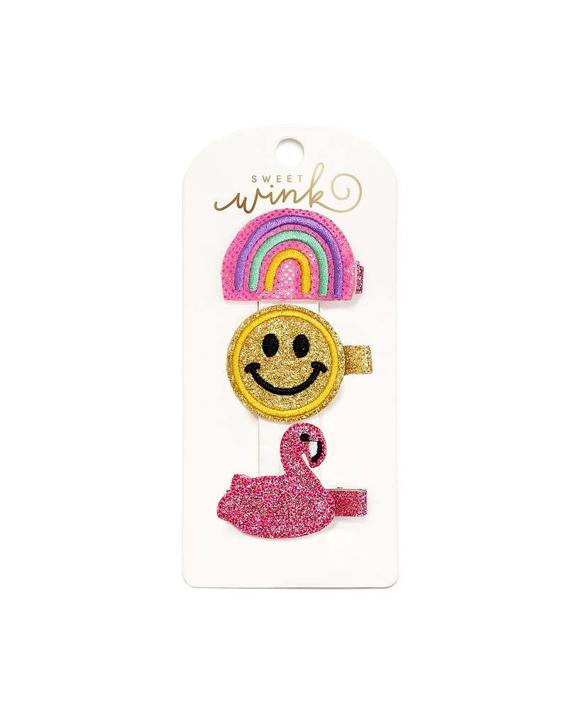 Sweet Wink Girls Summer Fun Clip Set