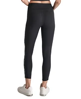 Dkny Sport Women's High-Waist Logo Tape Leggings