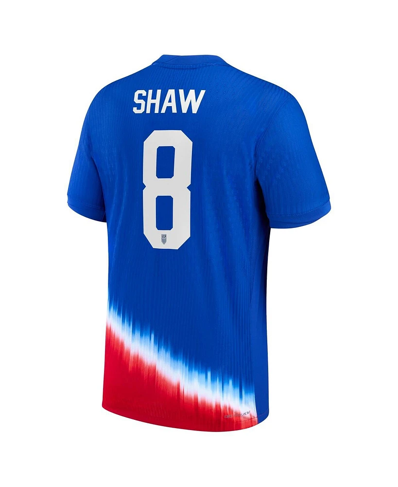 Nike Men's Jaedyn Shaw Royal Uswnt 2024 Away Authentic Jersey