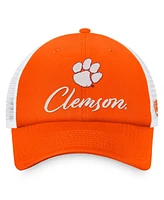 Top of the World Women's Orange/White Clemson Tigers Charm Trucker Adjustable Hat