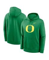 Nike Men's Oregon Ducks Primetime Evergreen Club Fleece Pullover Hoodie