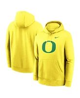 Nike Men's Oregon Ducks Primetime Evergreen Club Fleece Pullover Hoodie