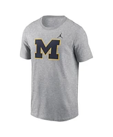 Jordan Men's Michigan Wolverines Primetime Evergreen Logo T-Shirt