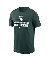 Nike Men's Green Michigan State Spartans Football T-Shirt