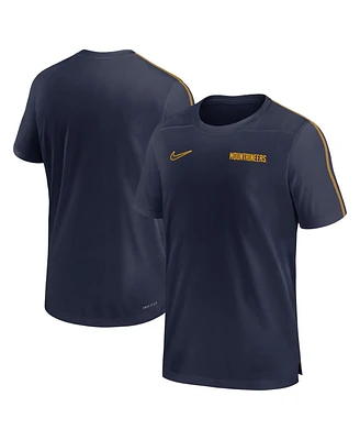 Nike Men's West Virginia Mountaineers 2024 Sideline Coach Performance T-shirt