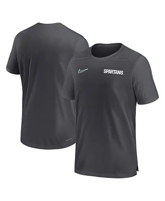 Nike Men's Michigan State Spartans 2024 Sideline Coach Performance T-shirt