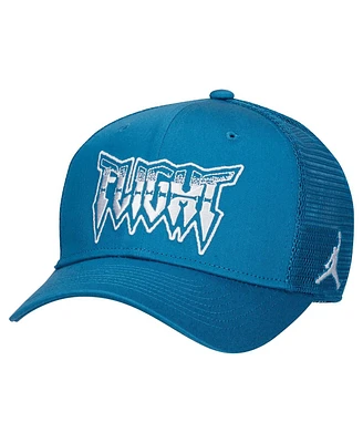 Jordan Men's and Women's Blue Trucker Adjustable Hat