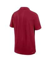 Jordan Men's Crimson Oklahoma Sooners Sideline Woven Performance Polo