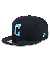 New Era Men's Navy Cleveland Guardians 2024 Father's Day 59FIFTY Fitted Hat