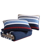 Nautica Bradford Reversible Piece Quilt Set