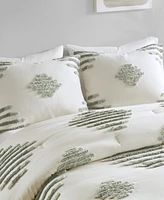 Ink+Ivy Tahli Tufted Chenille 3-Pc. Comforter Set