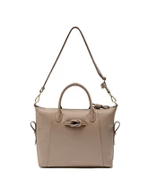 Esin Akan Wimbledon Large Leather Backpack Tote