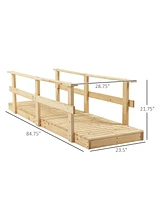 Stunning Wooden Garden Bridge Safety & Serenity for Your Outdoor Oasis