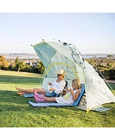 ECR4Kids Lightspeed Outdoors Eco QuickShelter, Botanical Lines