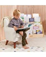 ECR4Kids Mila Arm Chair, Dark Sage