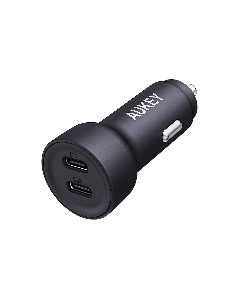 Aukey Cc-Y23 Enduro Dual 65W 2-Port Car Charger