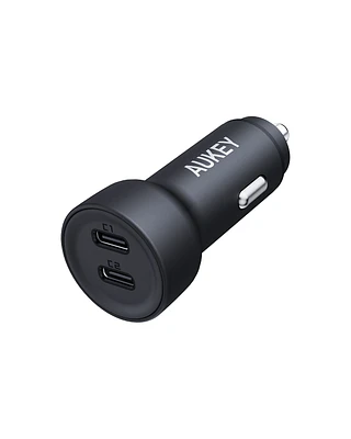 Aukey Cc-Y23 Enduro Dual 65W 2-Port Car Charger