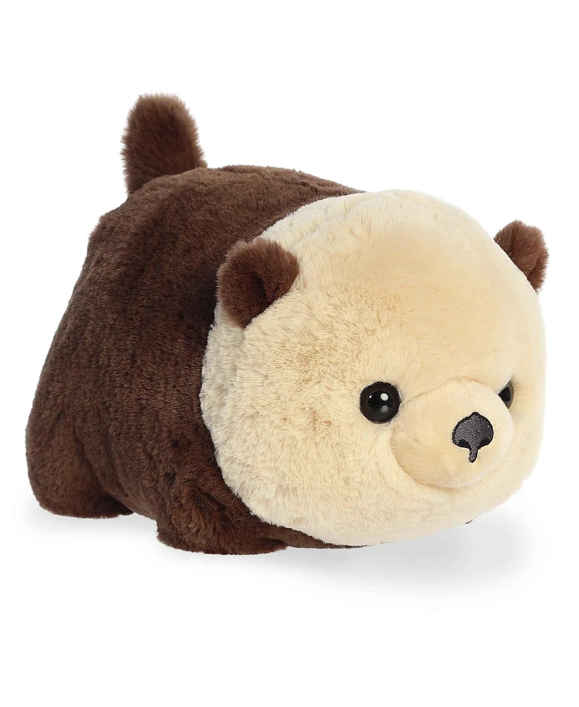 Aurora Medium Saoirse Sea Otter Spudsters Adorable Plush Toy Brown 10.5"