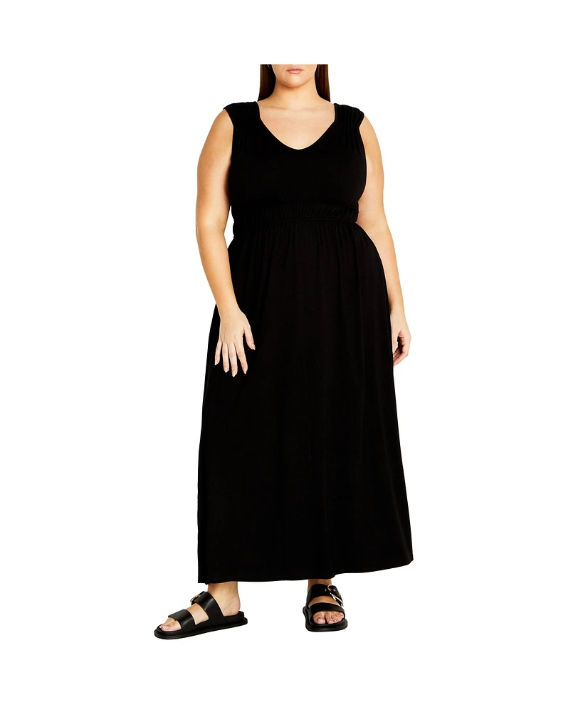 City Chic Plus Lani Maxi Dress