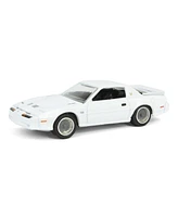 Greenlight Collectibles 1/64 1987 Pontiac Firebird T/A Gta, White with Silver Rims, Midwest Exc