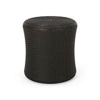 Weather-Resistant Outdoor Side Table Blending Style, Stability, and Function