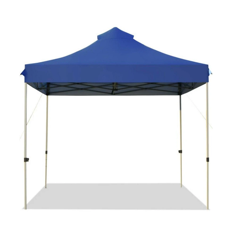Slickblue 10' x Portable Pop Up Canopy Event Party Tent Adjustable with Roller Bag