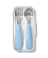 Oxo Tot On-The-Go 2 Pc Fork and Spoon Set