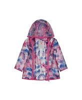 Carter's Baby Girls Hooded Water-Resistant Printed Raincoat