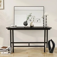 Homlux Rectangular Wall Mounted Mirror 20"x28" in Black