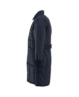 RefrigiWear Men's Insulated Iron-Tuff Inspector Coat Knee-Length Workwear Parka