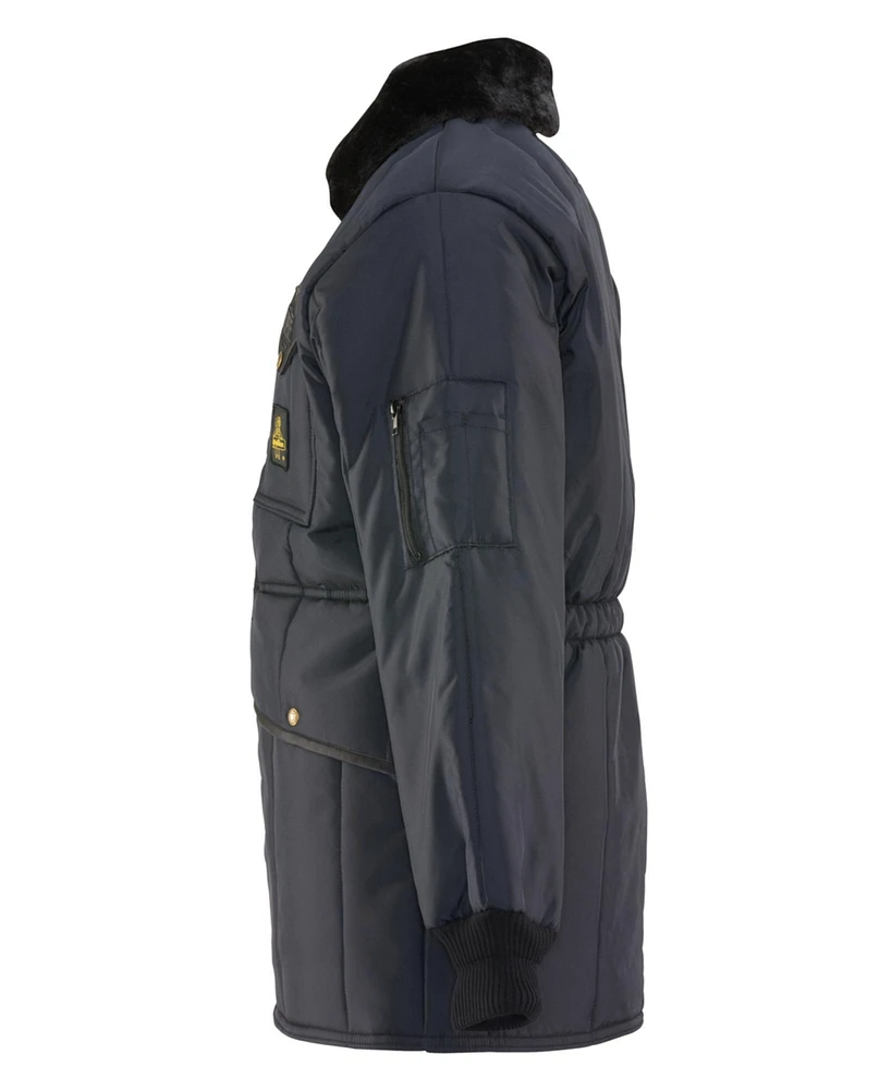 RefrigiWear Big & Tall Iron-Tuff Jackoat Insulated Workwear Jacket with Fleece Collar