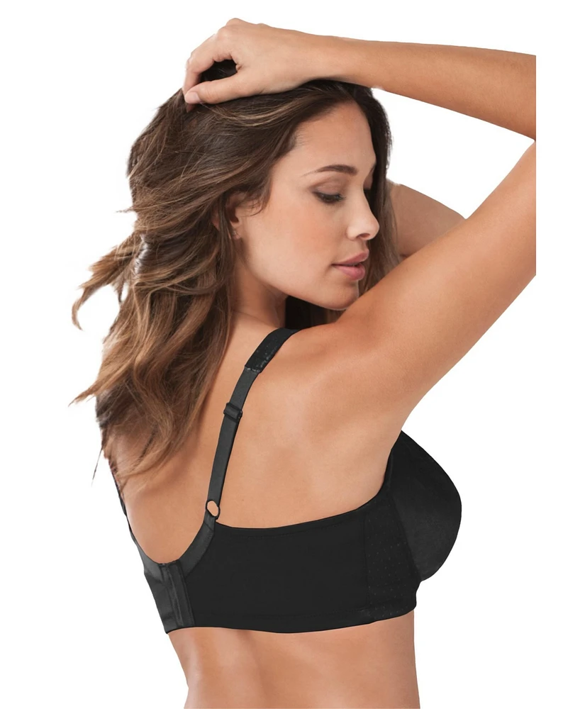 Comfort Choice Women's Full Coverage Wireless Side Smoothing Bra