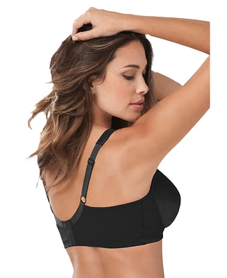 Comfort Choice Women's Full Coverage Wireless Side Smoothing Bra