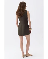 Nocturne Women's Seashell Accessorized Mini Dress