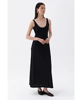 Nocturne Women's V-Neck Midi Dress