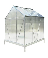 Streamdale Furniture Sturdy and Water-Resistant Greenhouse with Hinged Rooftop Vents